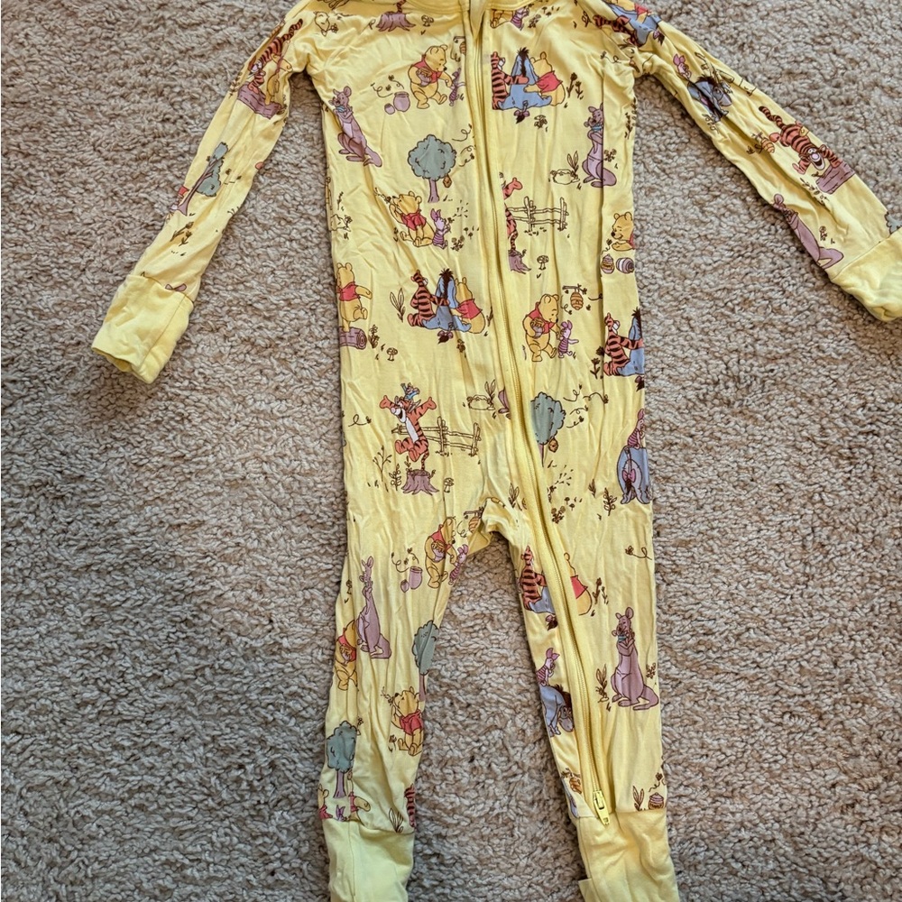Little Sleepies Winnie the Pooh Zippie!
